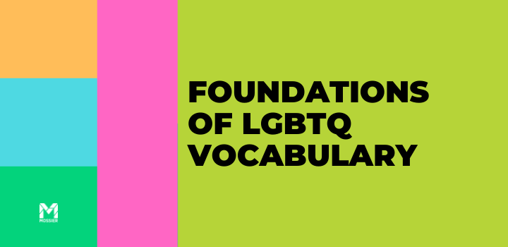 Foundations of LGBTQ vocabulary hero graphic