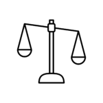 Balance icon black