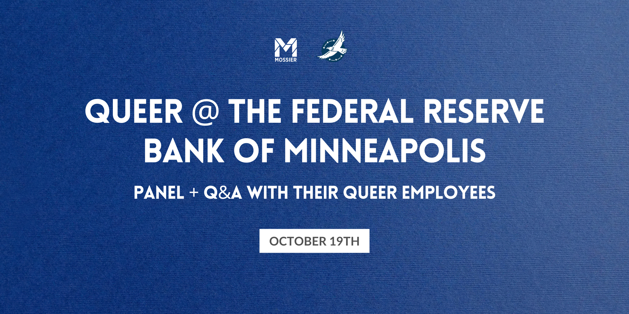 Queer @ The Federal Reserve Bank of Minneapolis