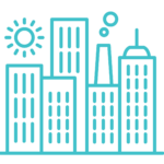 city skyline icon